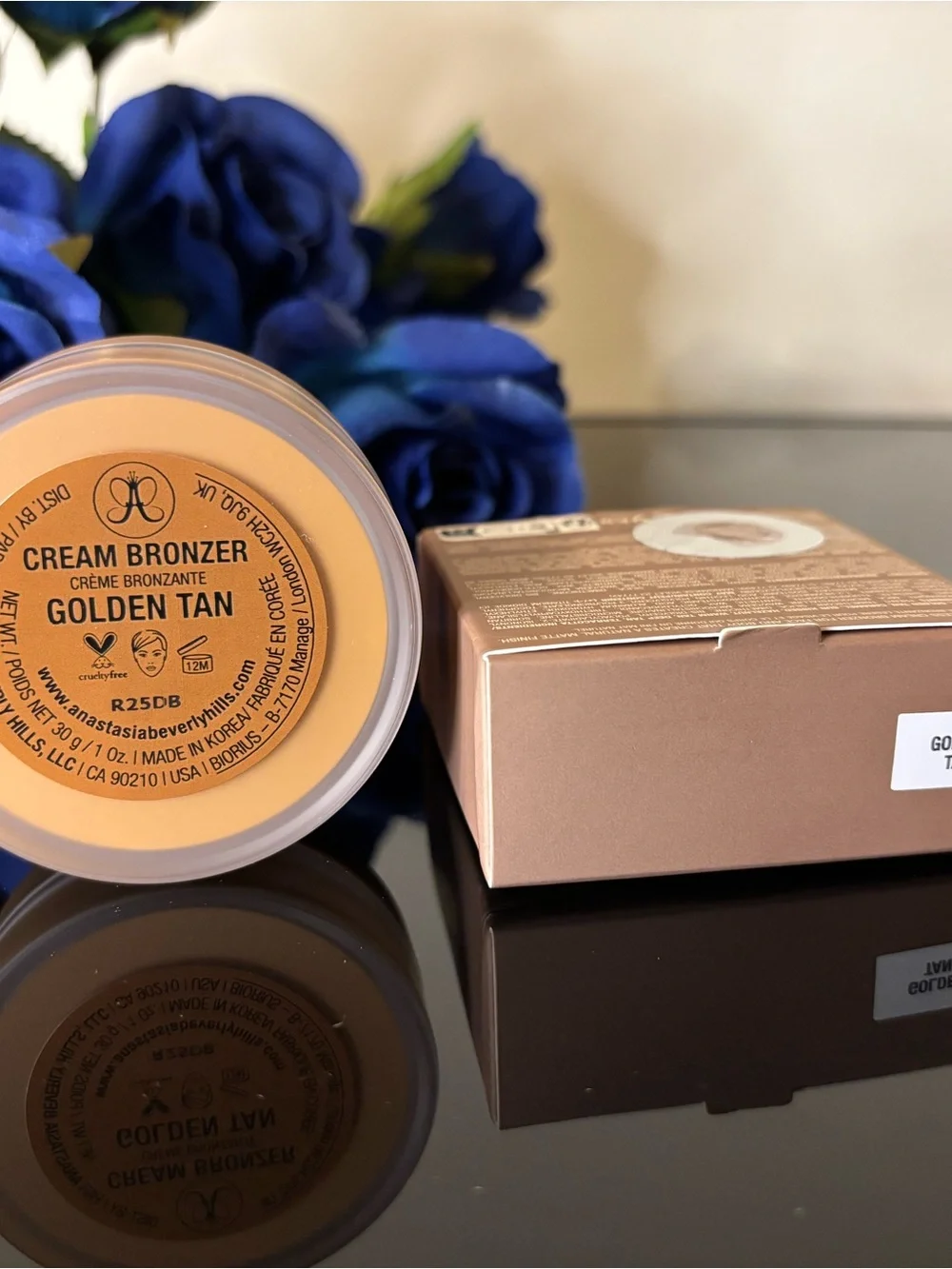 NWT Anastasia Beverly Hills Cream Bronzer - Golden Tan - 1 oz size